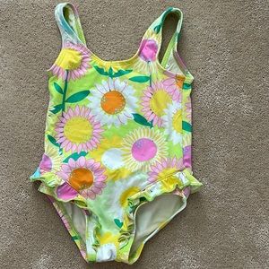 Lilly Pulitzer Wildflowers and daisies swimsuit